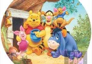 PANEL SUBLIMADO WINNIE POOH